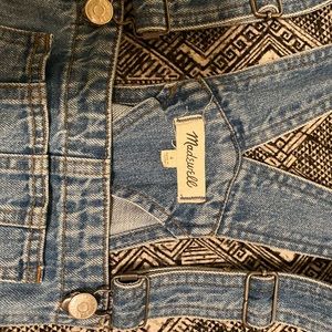 madewell reconstructed overall jumper